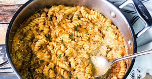 Homemade Cheesy Italian Hamburger Helper