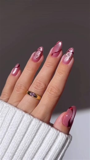 baby pink nail art 💅🏻🔥#nails #shorts #short #trending #viral #video #shortvideo #nailart #nail #art