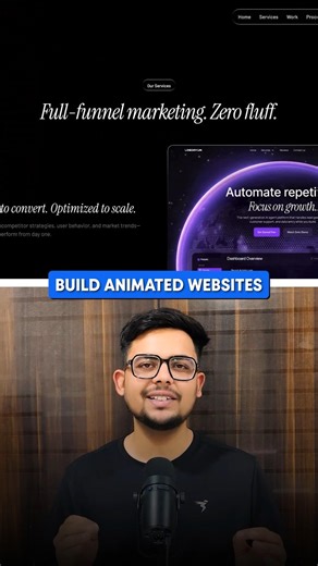 Build Animated Website With AI in Just 10 Minutes | AI Website Builder #aiwebsites #animatedwebsite
