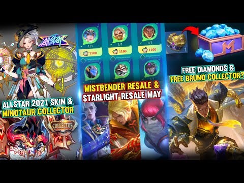 12 STARLIGHT RESALE | FREE DIAMONDS | ALLSTAR 2027 SKIN | MISTBENDER RESALE | FREE BRUNO COLLECTOR?!