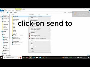 How to convert a Folder to a ZIP file easily!