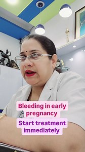 88K views · 4.3K reactions | Don't wait in case of bleeding during pregnancy. Proper check up investigation USG and treatment is needed | Dr Shivani Mishra Hardoi official | Facebook