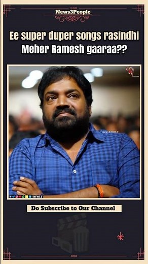 Meher Ramesh Hidden Talent Shock! 🤯 Billa & Kantri Songs Venuka Eeyane!