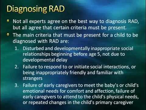 Reactive Attachment Disorder