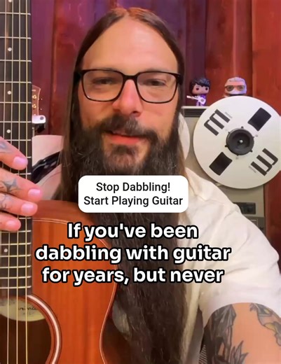 3.6K views | Been dabbling with guitar for years… but never getting...