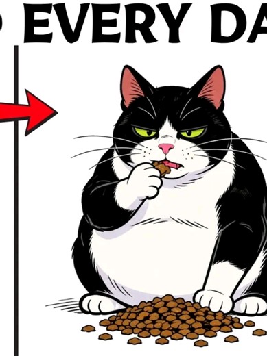 What Happens to Your Cat When You Eat Dry Food Every Day