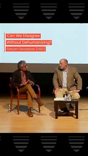 Satyan Devadoss (USD) discusses the dangers of dismissing those who disagree with you. | The Veritas Forum