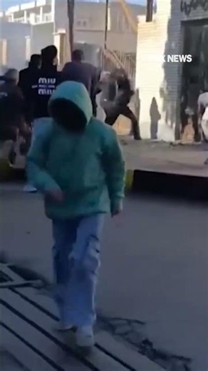 REGIME IN CHAOS: Protesters rip down gate of government building in Iran #shorts #foxnews #world