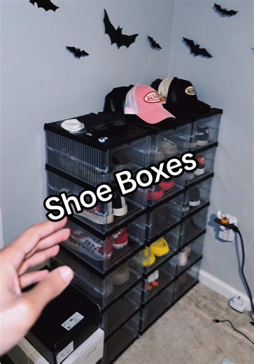 Maximize Shoe Storage with Easy Stackable Boxes