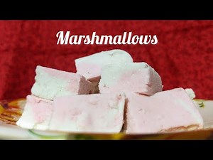 how to make marshmallows/marshmallows recipe/ 3 ingredients recipe/