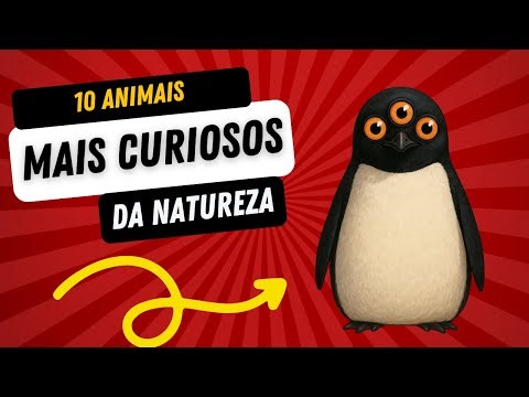 10 animais mais curiosos da natureza