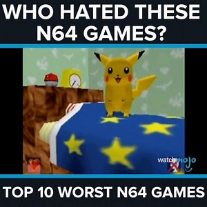 16K views | The Nostalgia is real with the N64! I don't know about you, but some of our very best memories from childhood involved the N64! But with these games? Heck nah... These are some of the WORST the console had to offer! What was your most hated N64 game?? | MojoPlays | Facebook