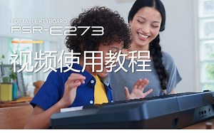 YAMAHA PSR-E273电子琴视频使用教程_18 乐曲教学