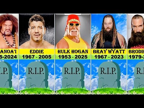 WWE Wrestlers Who Have Died | Tribute to Wrestling Legends