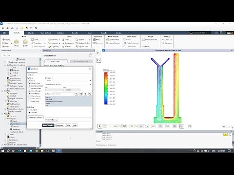 (60fps) Getting started: Silane combustion using Ansys Fluent