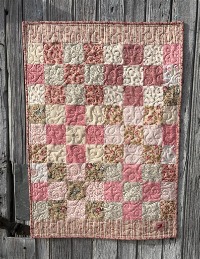 Patchwork Doll Quilt - Etsy UK