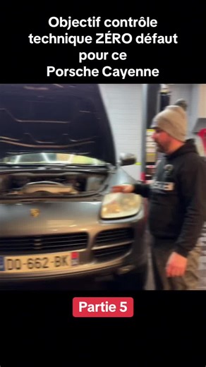 Rénovation étape par étape d'un Porsche Cayenne