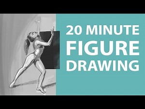 Long Pose Figure Drawing | 20 Minutes
