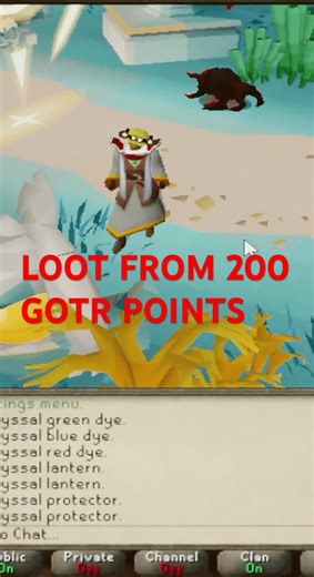 Loot from 200 GOTR rewards #gaming #ironman #mmo #mmorpg #gotr #osrs #runescape #rs