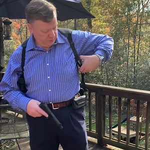 https://offer.dinosaurized.com/baldman Looking for the ultimate concealed carry solution that offers comfort, convenience, and discretion? Dive into the world of the Baldman Shoulder Holster. Tailored for those with larger body types, it perfectly distributes weight, eliminating back pain and ensuring smooth seated draws. Whether you're driving, at the office, or out and about, it's the ideal choice. With rave reviews from professionals and thousands of satisfied customers, it's not just a holst