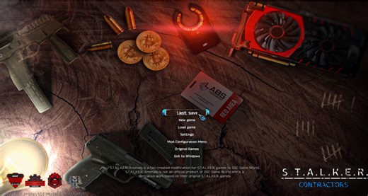 Rev's EFT Main menu addon - S.T.A.L.K.E.R. Anomaly mod for S.T.A.L.K.E.R.: Call of Pripyat