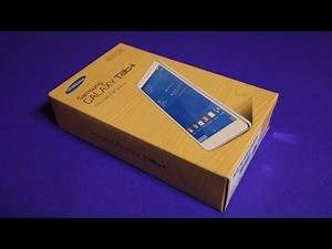 Unboxing Samsung Galaxy Tab 4 (7 inch Tablet)