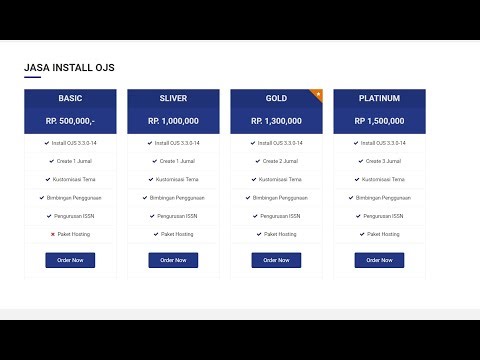 Jasa Pembuatan OJS Atau Install OJS Paket Lengkap Murah