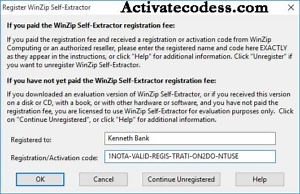 Winzip 22 Registered To And Activation Code Free