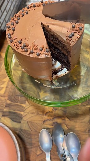 Catherine Pla | Beatty’s Chocolate Cake. This Ina Garten recipe is a classic, and my go to for chocolate 🍫birthday cakes. I made two 6” 3-layer cakes from... | Instagram