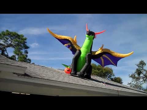 Mount an Inflatable to your Roof with Ropes