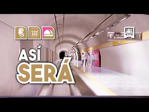 This is how the Mexico City Metro Line 12 Extension from Mixcoac to Observatorio will look!