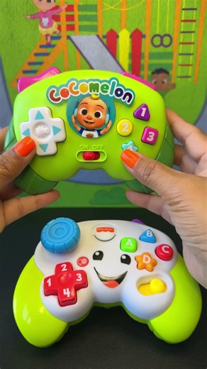 Learning Shapes with JJ’s Game Controller #cocomelon