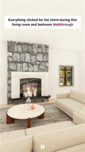 The client got the idea clear after seeing this wonderful walkthrough #homedesign #walkthrough