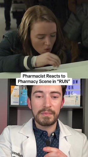 Pharmacist in a movie #run #runmovie #pharmacy #pharmacist #medicine #medication #pharmacytiktok #pharmacytechnician #trending #fyp #millennialrx #movie