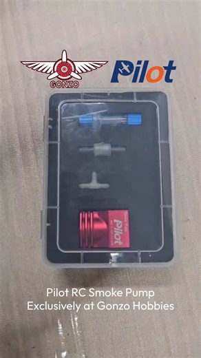 New Pilot RC Smoke Pump Exclusively at Gonzo Hobbies! Accessories included Metal Gear 2S-3S Lipo Speed Controller Built In Get yours today! . #gonzohobbies #pilotrc #rcdubai #dubai🇦🇪 #rcplanes | Gonzo Hobbies
