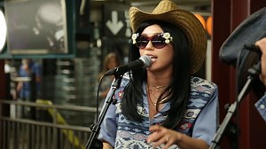 22M views · 567K reactions | Jimmy and Miley Cyrus busk in disguise at a NYC subway stop! #FallonFlashback | The Tonight Show Starring Jimmy Fallon | Facebook