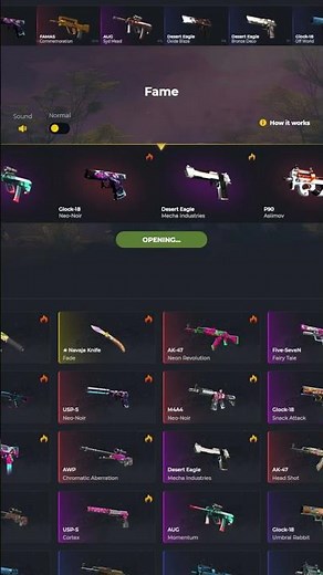 Free Bonus Case on FarmSkins - Fame - Use Code INST to Redeem