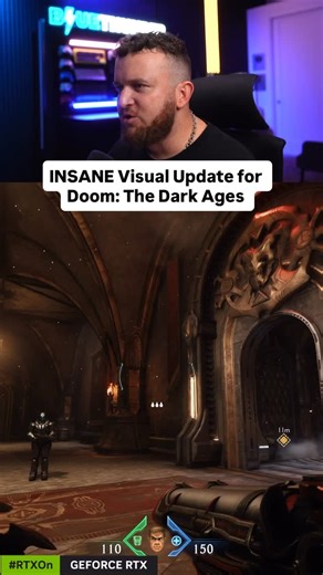 Blue Thunder | NVIDIA just added an INSANE update to DOOM: The Dark Ages! #RTXON #doomthedarkages #gaming #gamingontiktok #GeForcePartner | Instagram