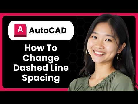 AutoCAD: How To Change Dashed LINE Spacing (Linetype Scale Fix)