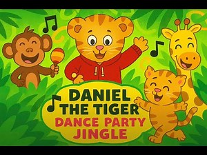 🐯 Daniel Tiger Sing Along Neighborhood Dance Party Pt.1/ Fun Music & Kids Songs for #danieltiger