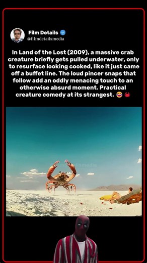 That Crab Got Cooked Mid-Scene | Land of the Lost (2009) 😂