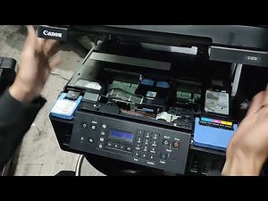 cara reset canon G7070 error suport code 5B00