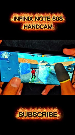 INFINIX NOTE 50S FREE FIRE HANDCAM GAMEPLAY VIDEO #shortsfeed #freefiremax #infinixnote50s5g
