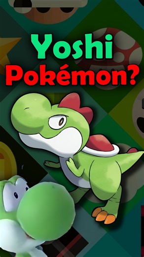 Yoshi Is a Pokémon! #supermario #nintendo #mario