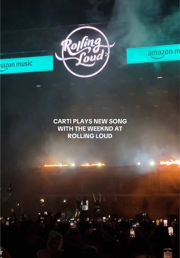 Playboi Carti and The Weeknd's Timeless Song at Rolling Loud
