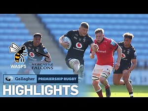 Wasps v Newcastle - HIGHLIGHTS | Late Game Heroics in Coventry | Gallagher Premiership 21/22
