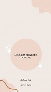 How to properly apply your melasma skincare products: sample routine When applying your skincare products, here are a few simple rules: -- Always apply to cleansed skin -- Apply thinnest to thickest -- Active ingredients should go as close to the skin as possible Here is an example of a morning melasma skincare routine: 1) Cleanser (not shown) 2) Vitamin C 3) Prescription or OTC treatment (featured here is azelaic acid 15% which is RX, but you can purchase 10% azelaic acid from @naturiumskin or 
