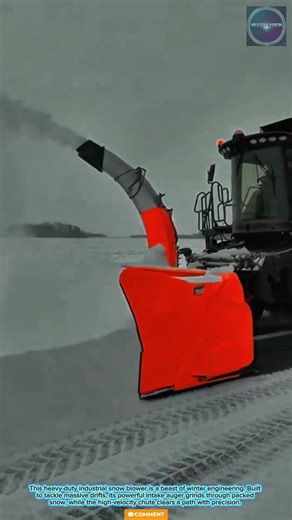Powerful & Efficient: Smart Snow Removal Technology for Tackling Massive Winter Drifts