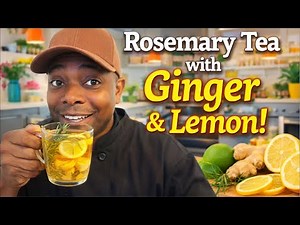 Drink This Every Morning! Rosemary Tea with Ginger & Lemon (POWERFUL Benefits!)