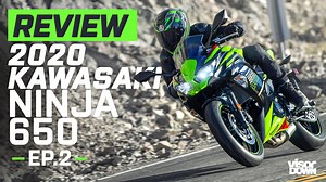 18K views · 49 reactions | 2020 Kawasaki Ninja 650 Review | Visordown | Facebook